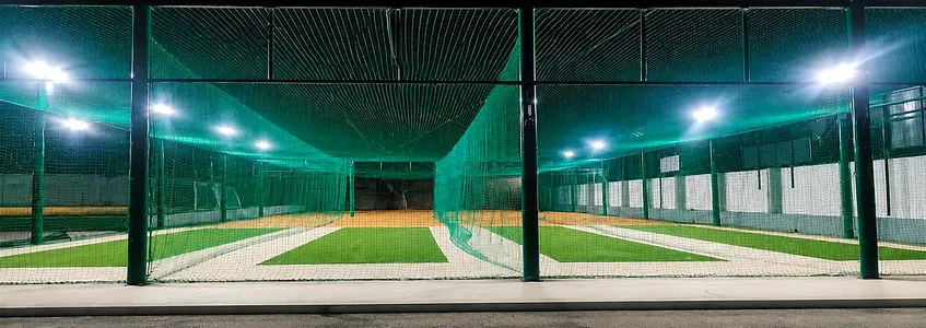Cricket net practice pitch - Vidya Soudha Group of Institution