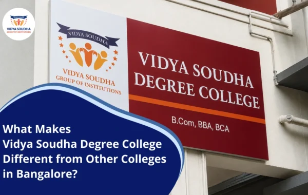 What Makes Vidya Soudha Degree College Different from Other Colleges in Bangalore