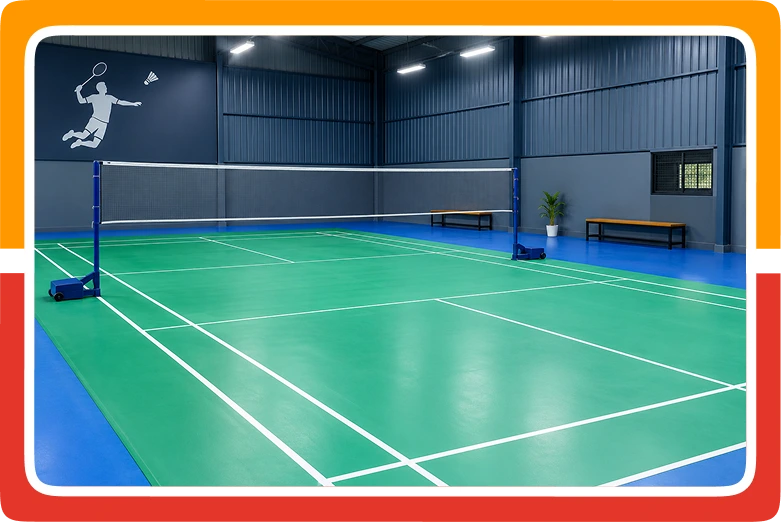Badminton court