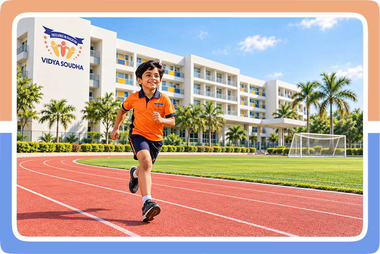 Vidya soudha running track